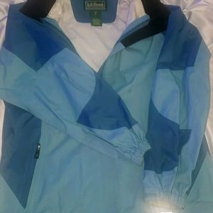 LL BEAN SPRING JACKET w/HOOD